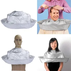 1pc Adult Foldable Hair Cutting Cloak Umbrella Cape Salon Waterproof Barber Special Professional Hair Cutting Styling Accessory