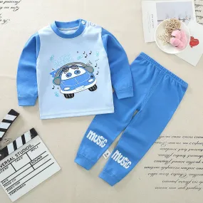 2 Pcs Boys/Girls Pajama Sets 493635