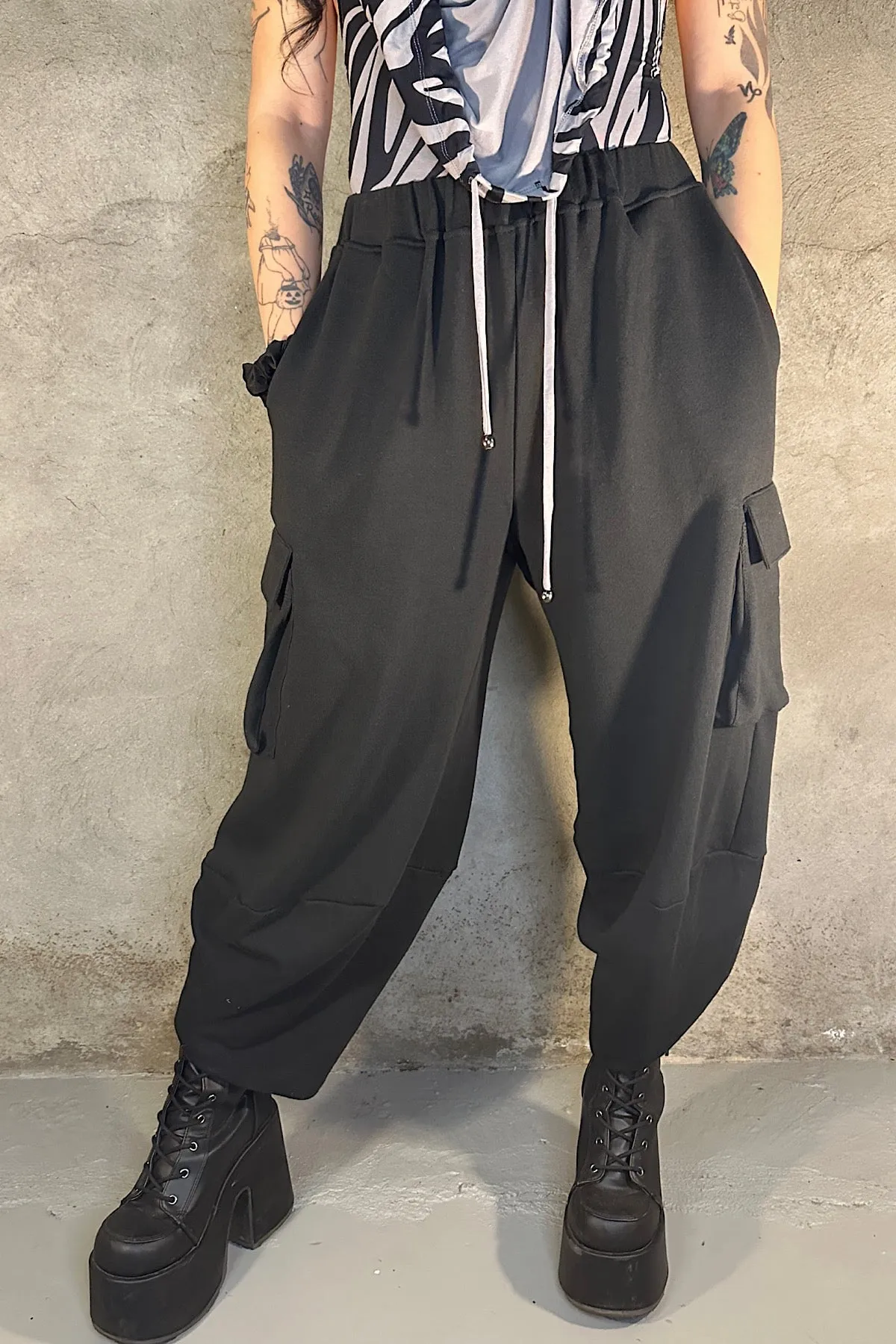 5D x Alien.Eleven Tapered Cargo Pants - cotton