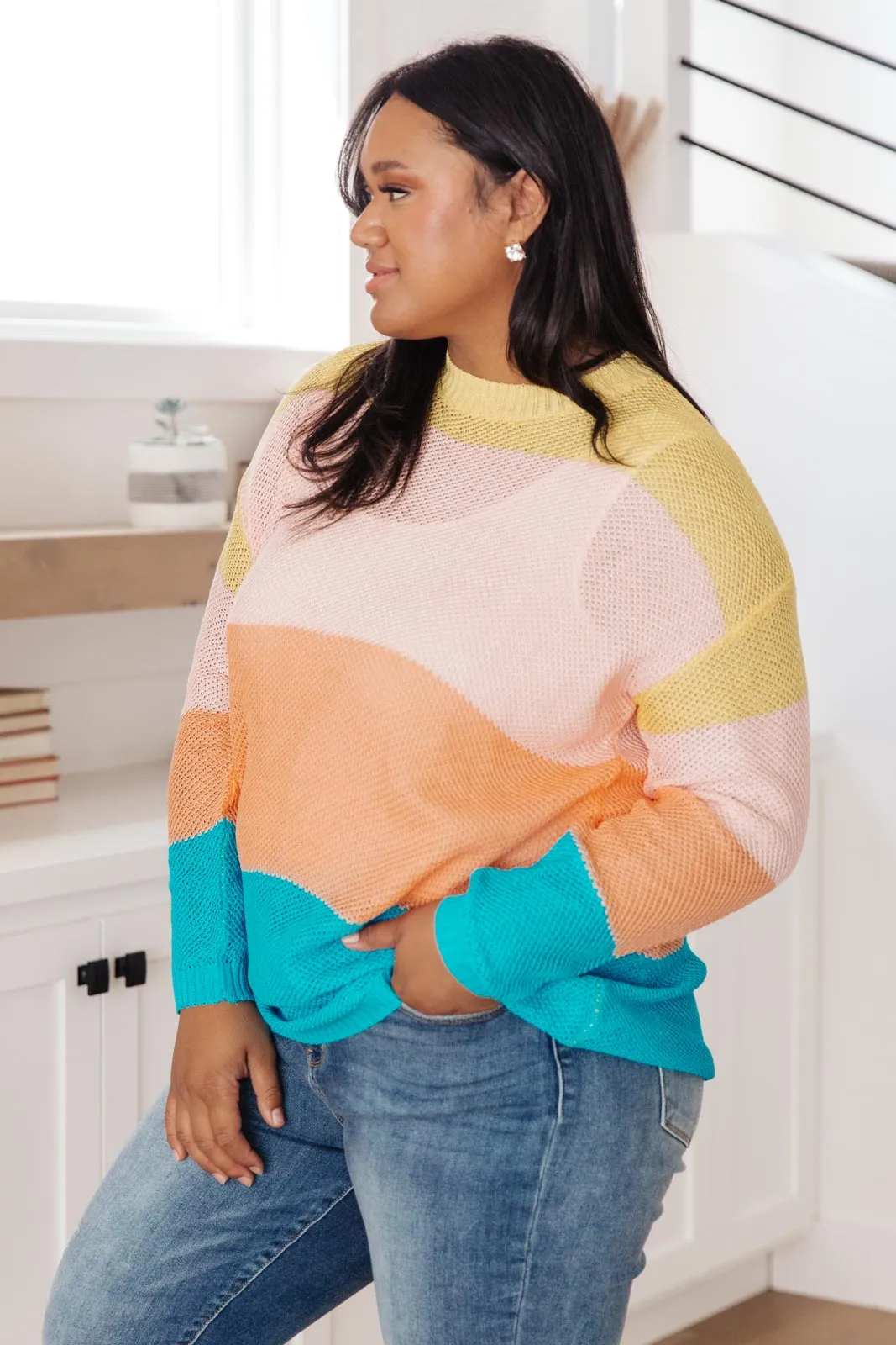 A Block of Sunshine Sweater