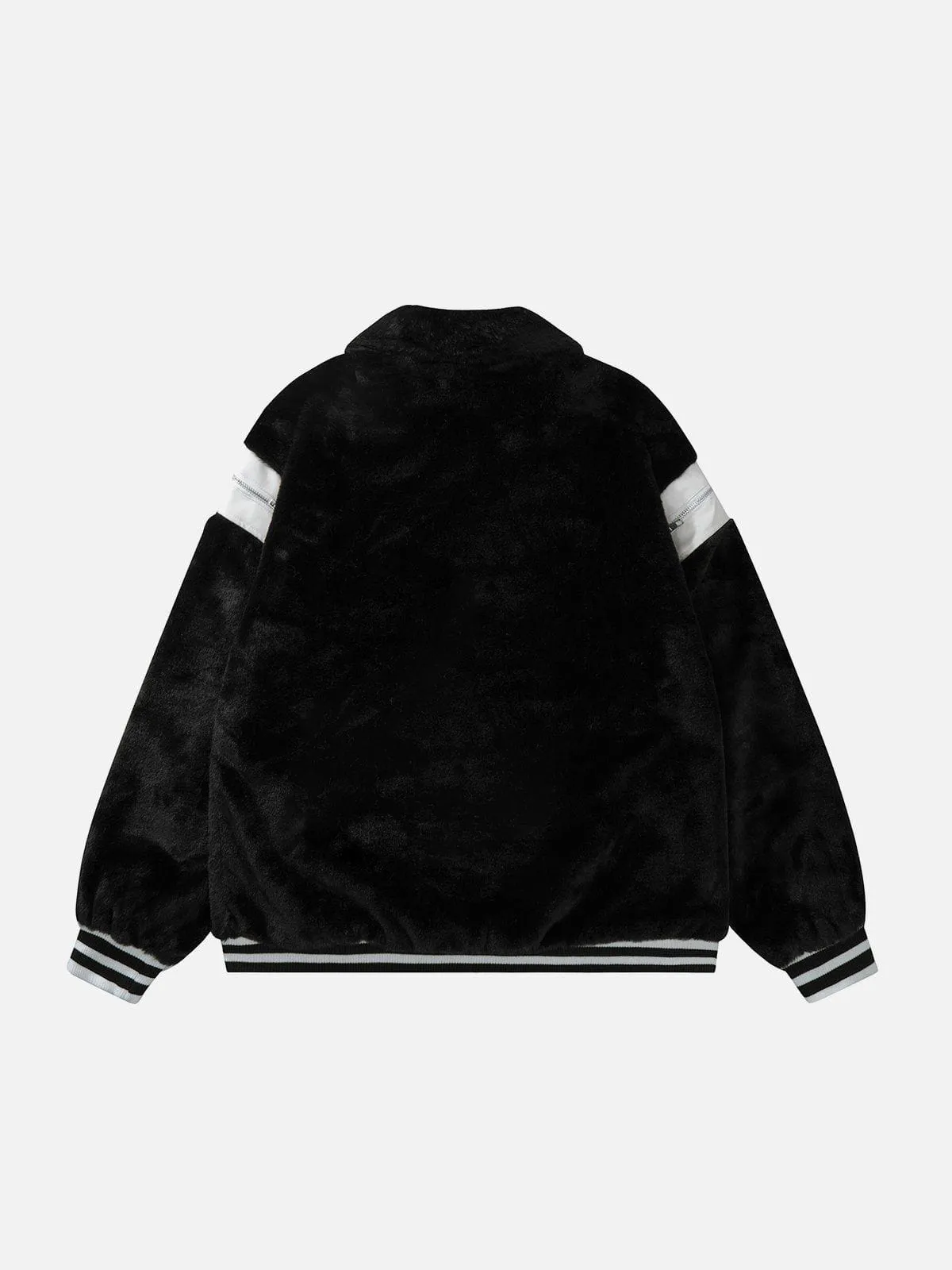 Aelfric Eden Leather Buckle Four Star Sherpa Coat