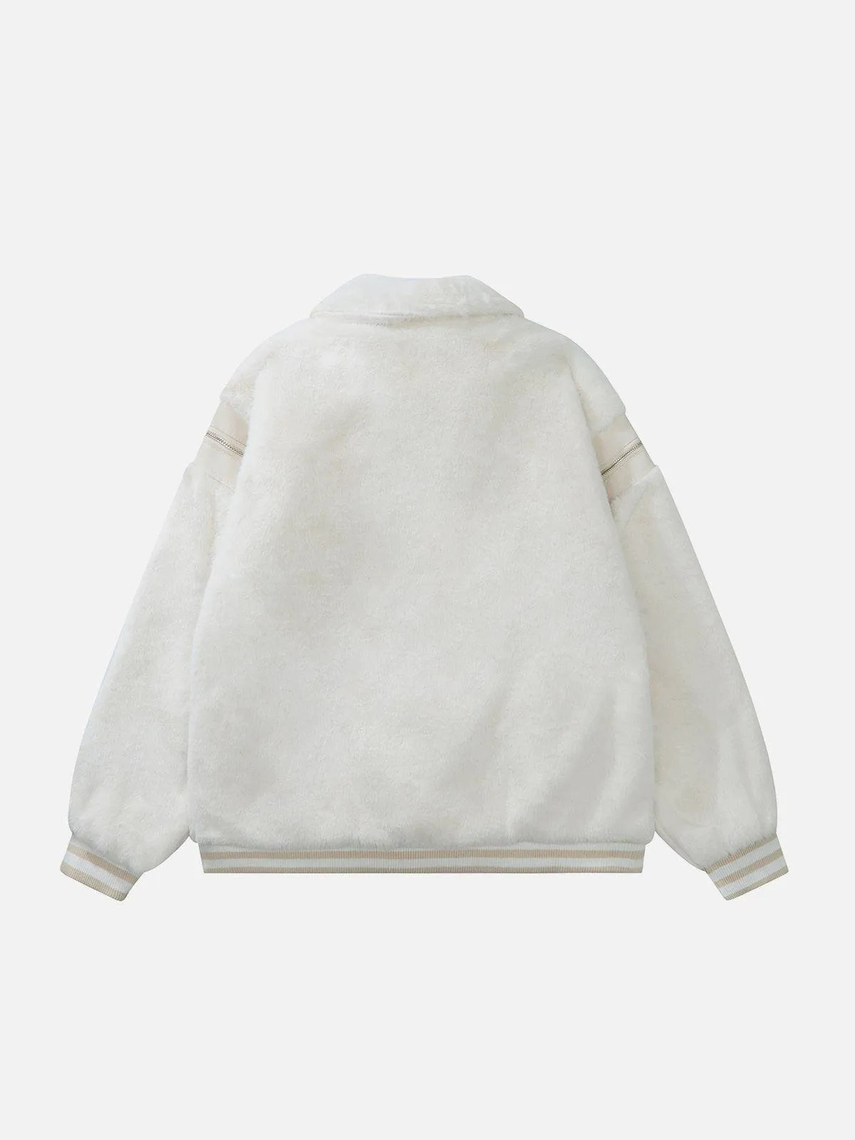 Aelfric Eden Leather Buckle Four Star Sherpa Coat