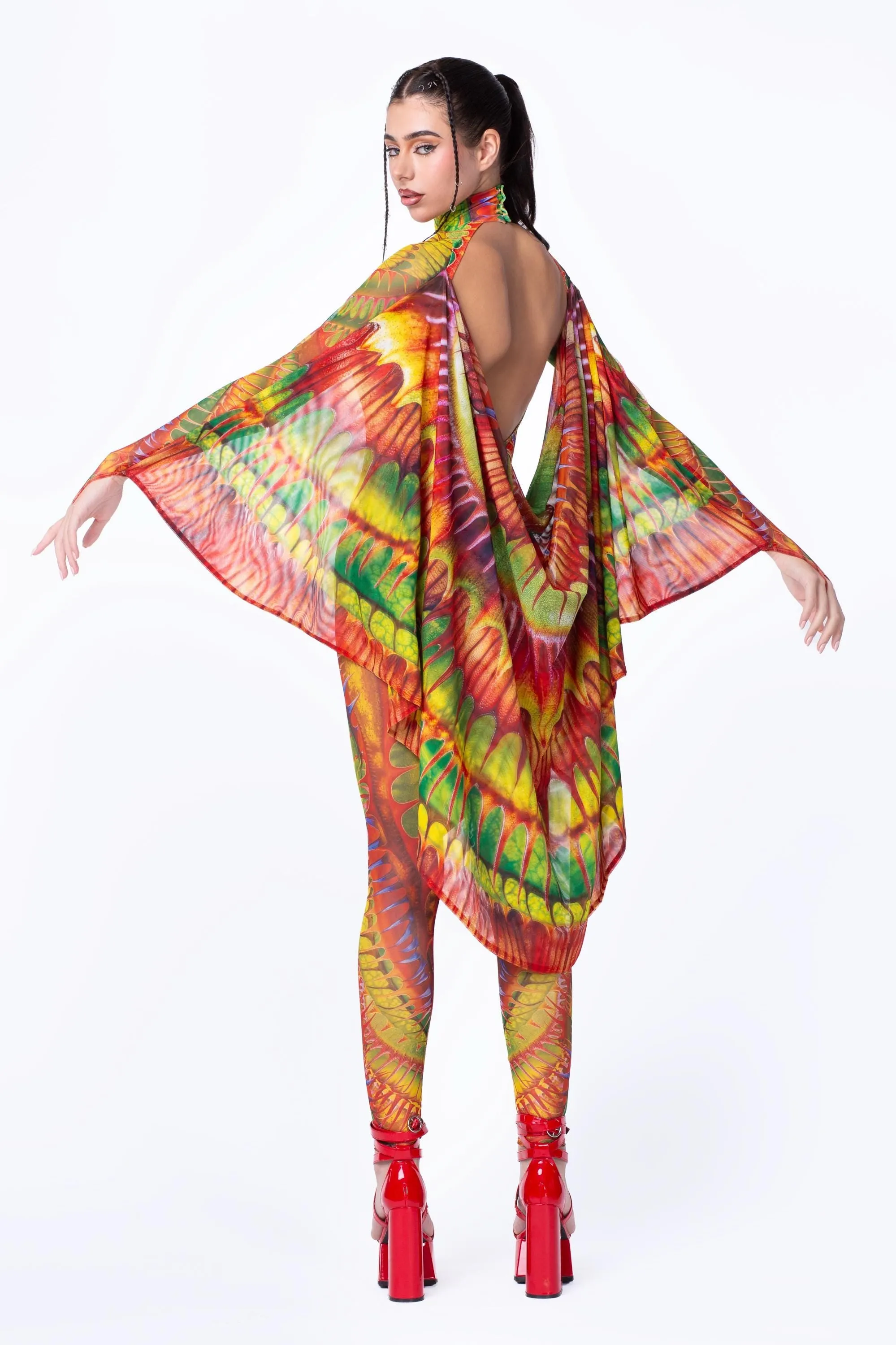Apex Predator Keyhole Winged Catsuit