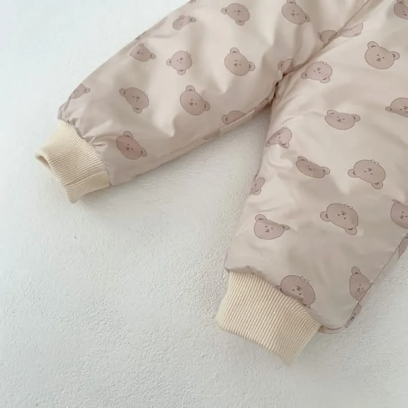 Baby 2-Piece Bear Quilted Thermal Set