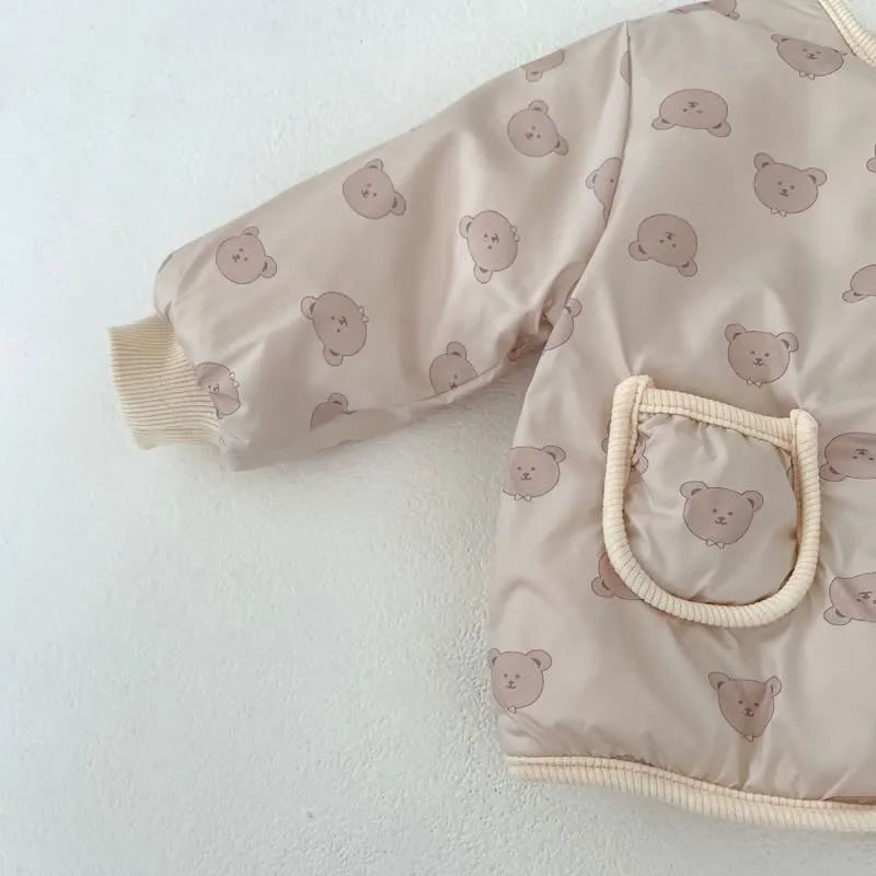 Baby 2-Piece Bear Quilted Thermal Set
