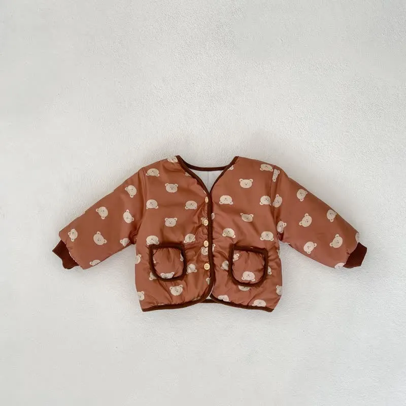 Baby 2-Piece Bear Quilted Thermal Set