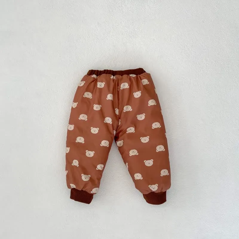 Baby 2-Piece Bear Quilted Thermal Set