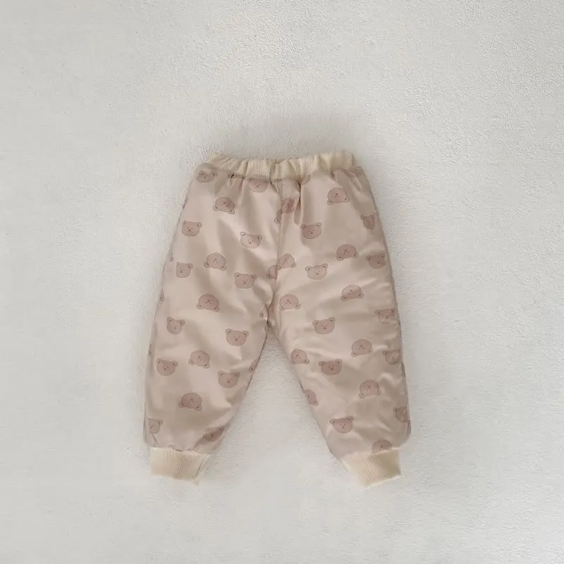 Baby 2-Piece Bear Quilted Thermal Set