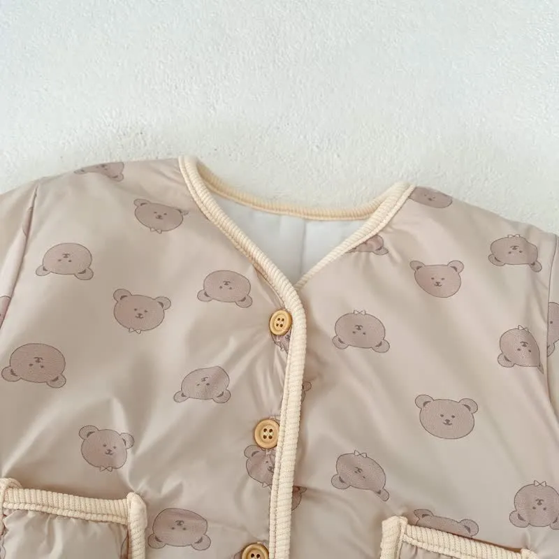Baby 2-Piece Bear Quilted Thermal Set