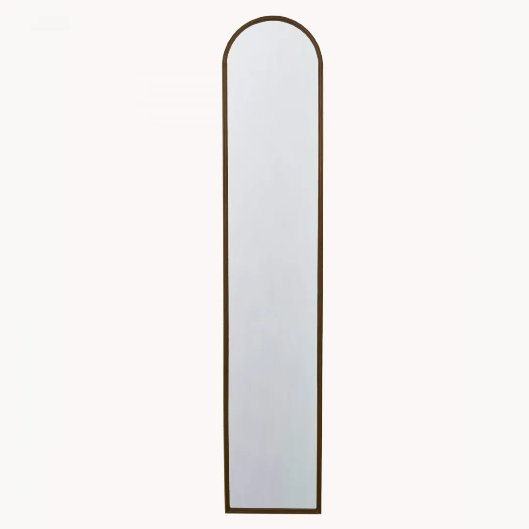 Bevelled Edge Full Length Iron Mirror 183cm