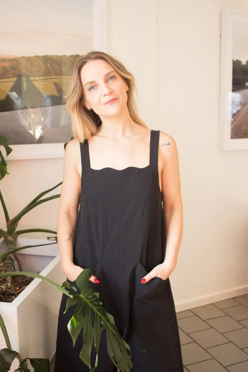 Birds of North America Dusky Greygone Jumpsuit - Black (Online Exclusive)