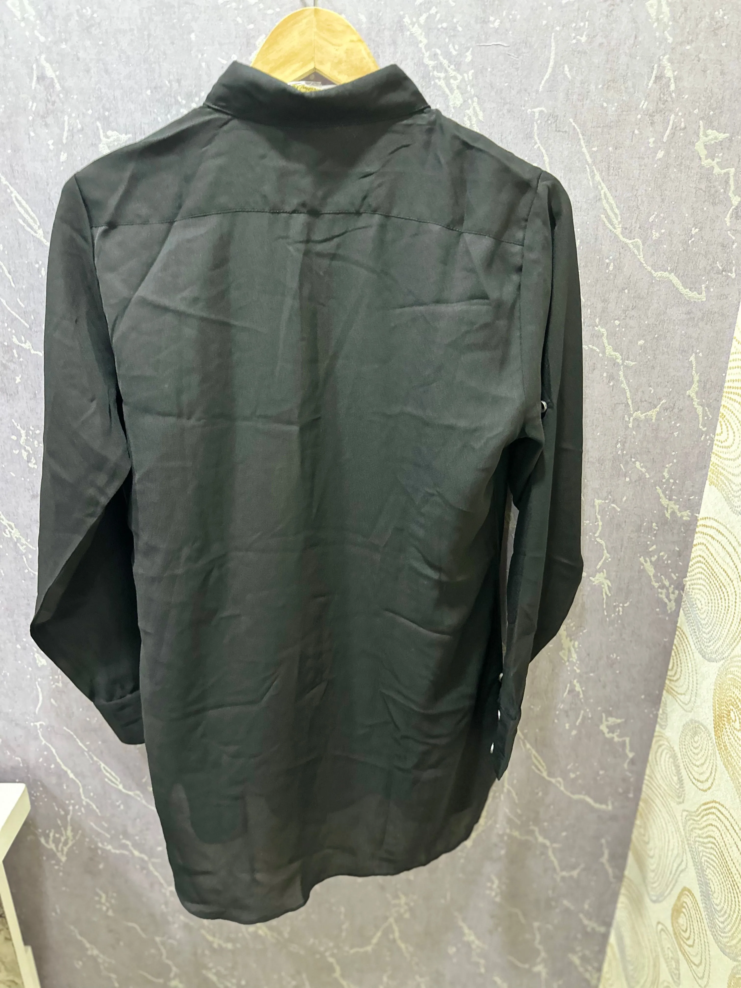 Black Printed Shirt