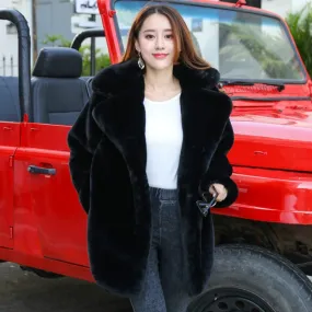 Black Teddy Bear Coat