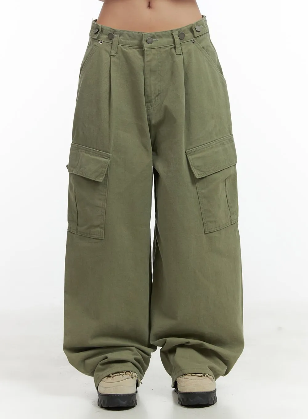 Blair Wide Fit Pintuck Cargo Pants CO417