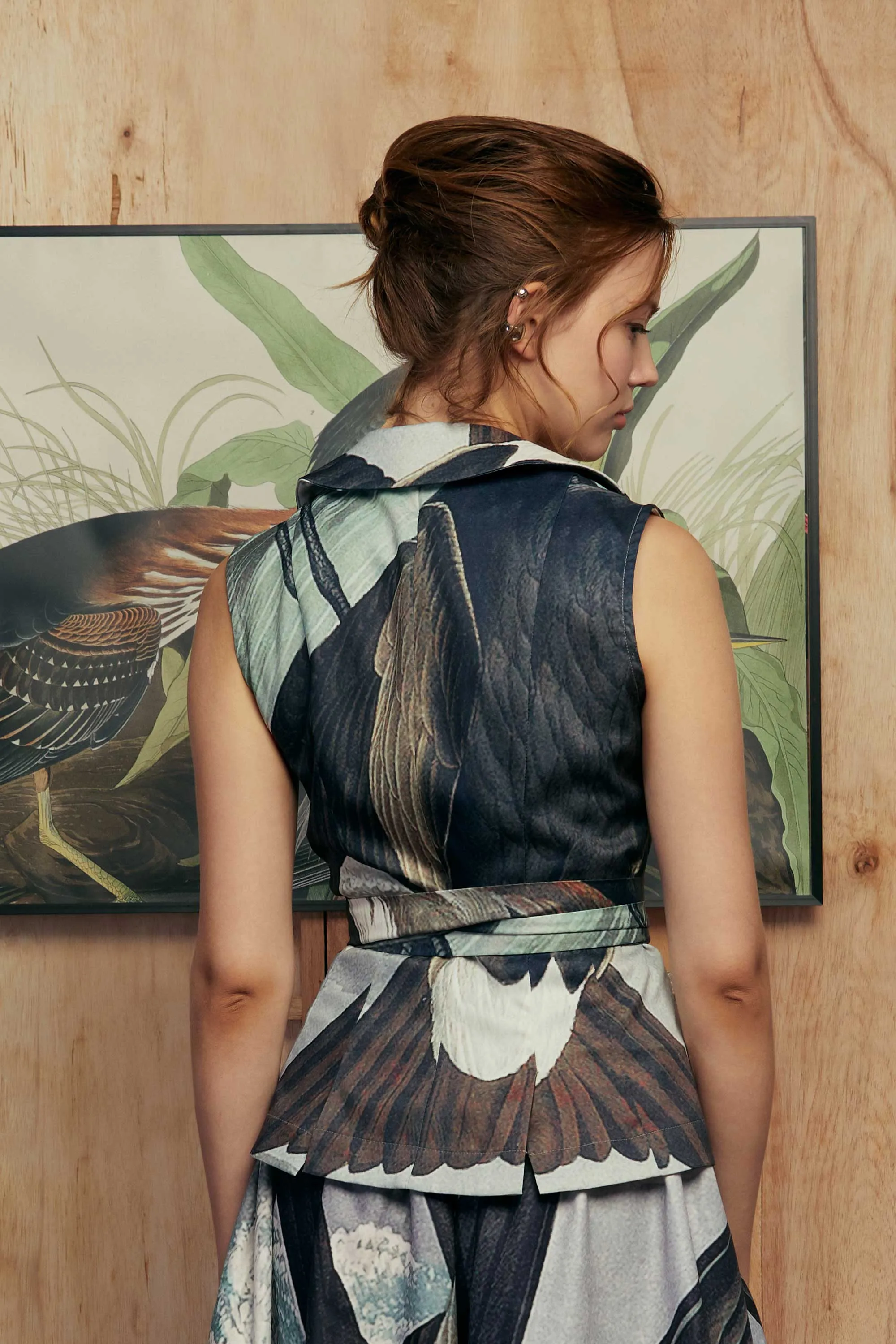 Blended Lapel Vest (Fork-Tailed Petrel)