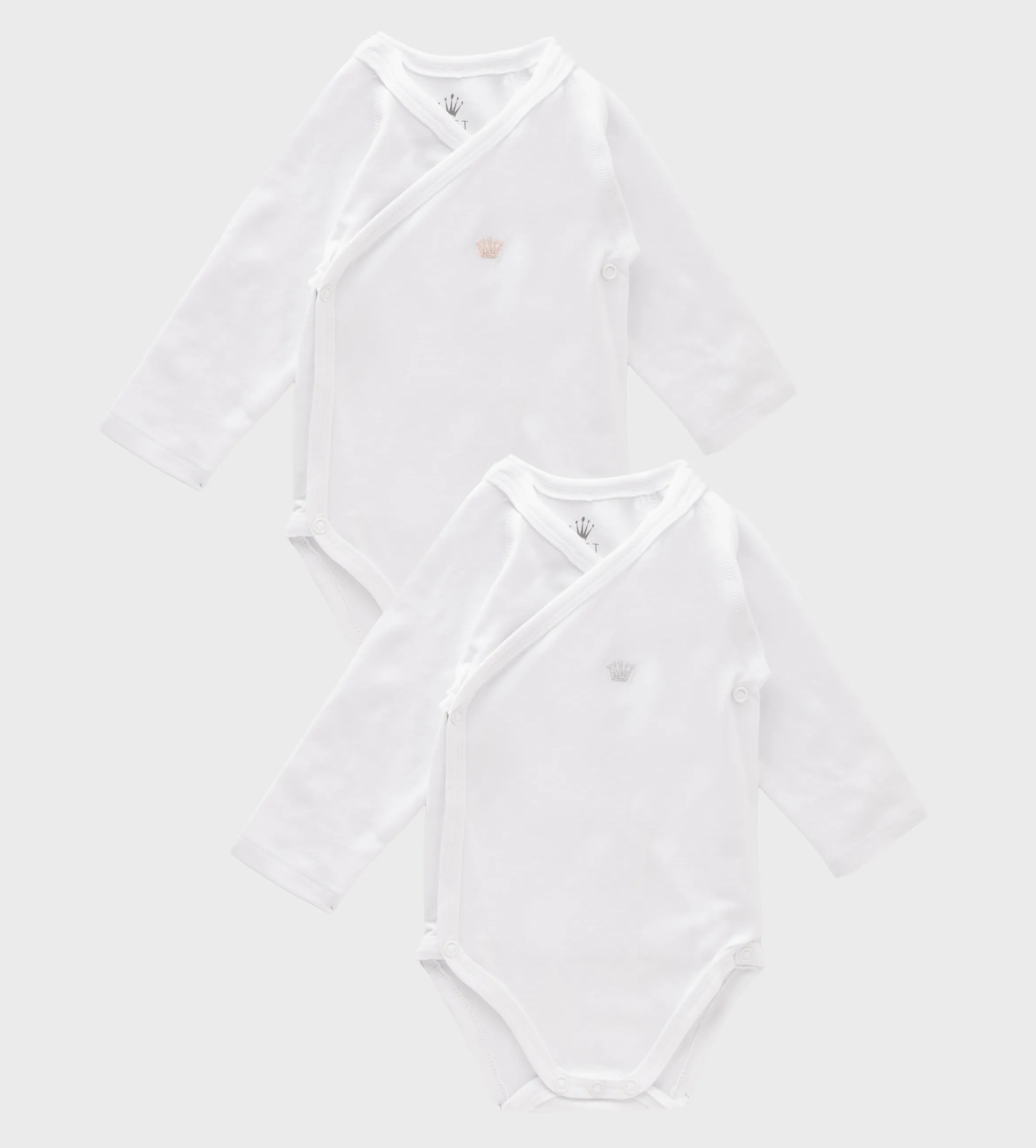 Bodysuit Crown Set White