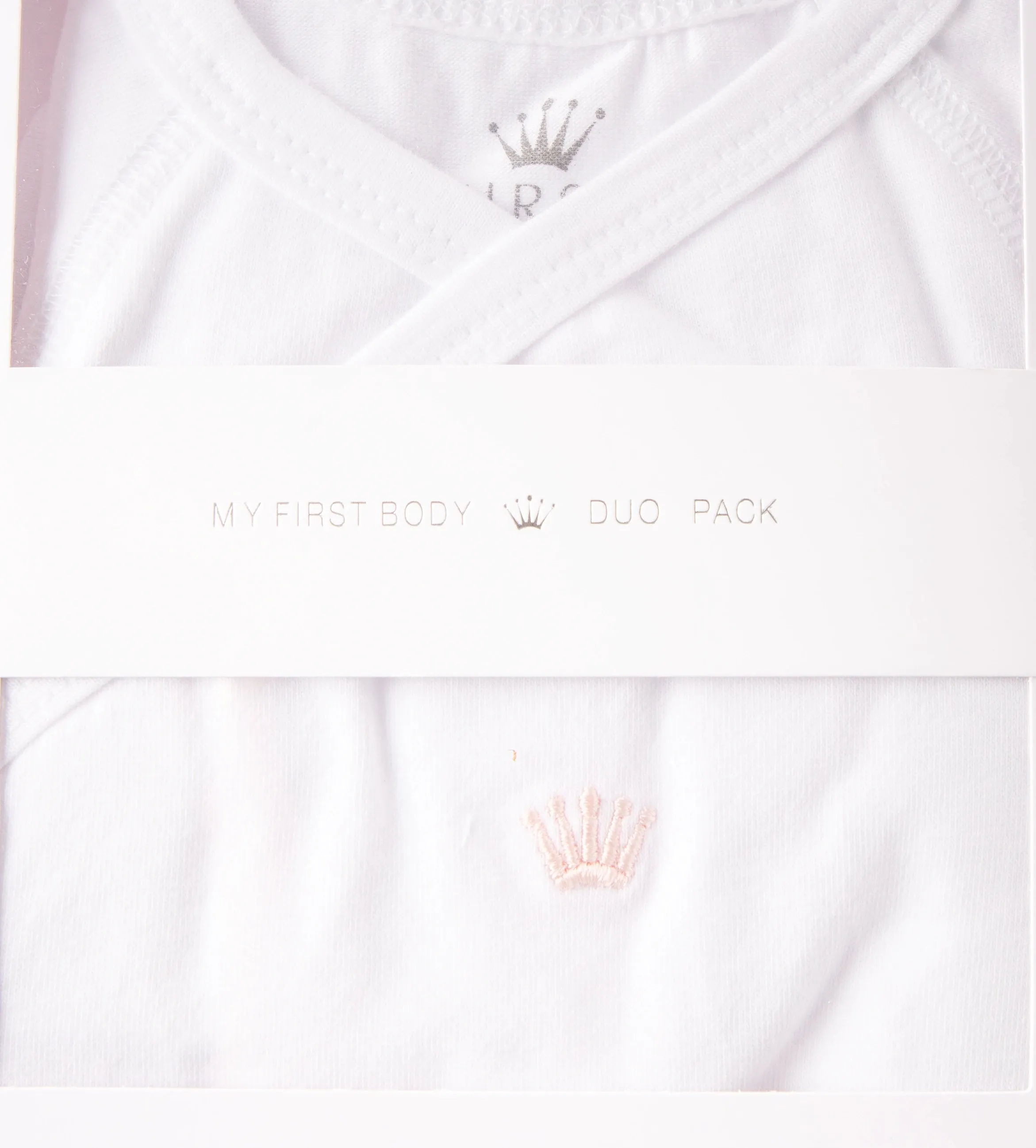 Bodysuit Crown Set White