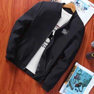 Bomber Style Fleece Lined Street Jacket
