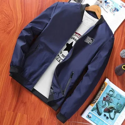 Bomber Style Fleece Lined Street Jacket