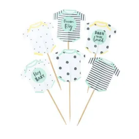 Born To Be Loved Baby Shower Cake Toppers S5097