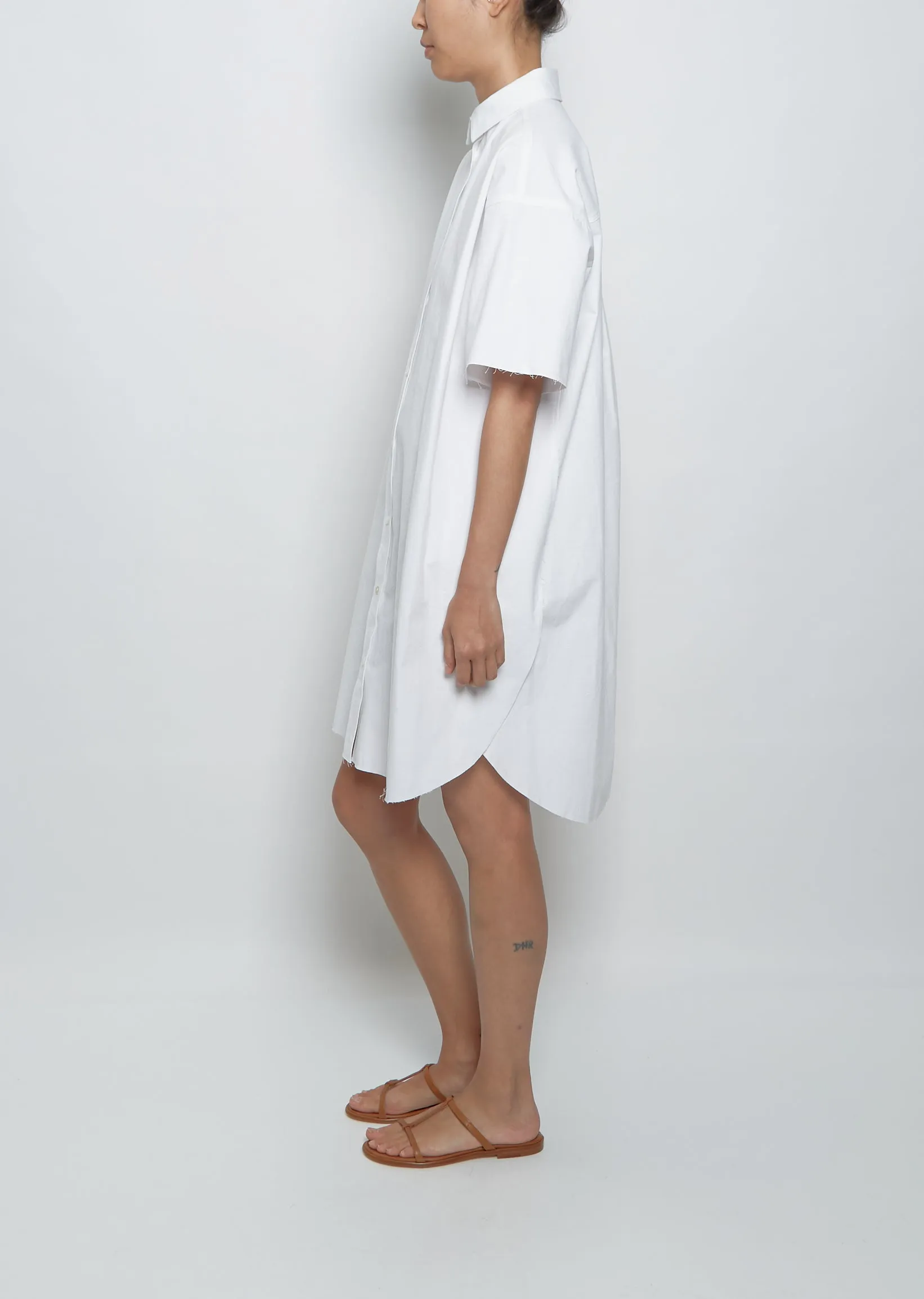 Boxy Cape Dress