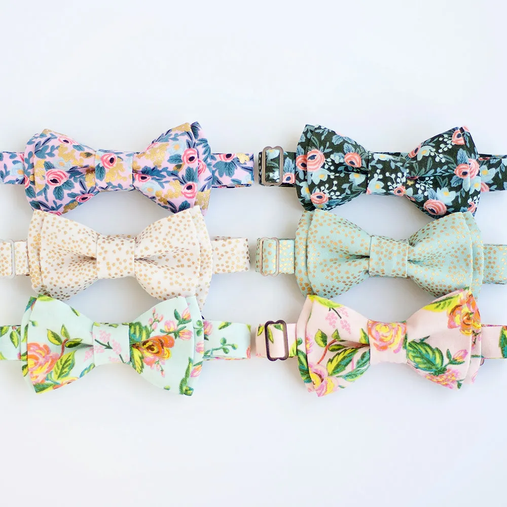 Boy's Bow Tie / Champagne Mint