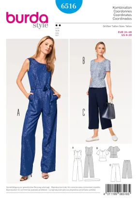 Burda Pattern 6516 (8-20)