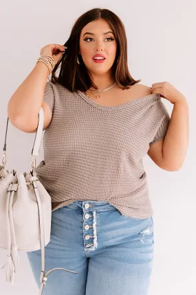 Cafe Crush Waffle Knit Top