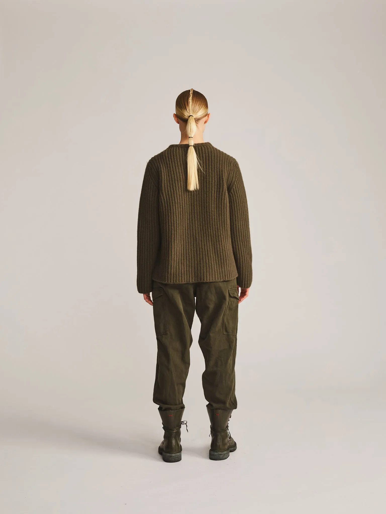 CARDIGAN - LAMO - KHAKI