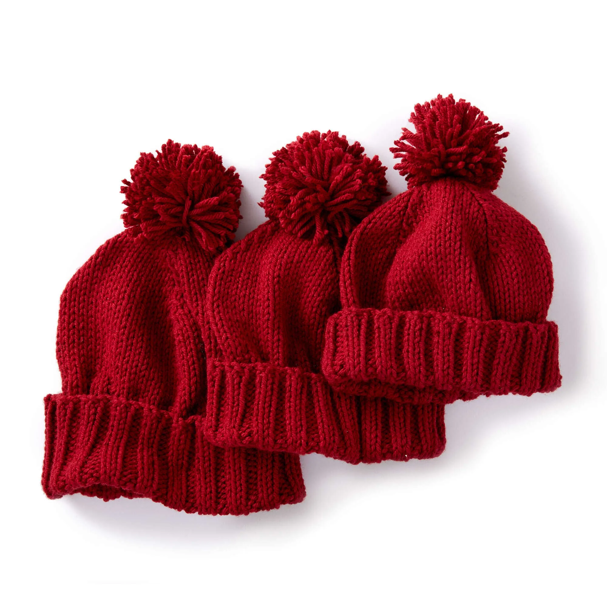 Caron Basic Family Knit Hat