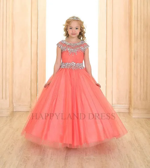 Champagne Sparkling Rhinestone Beaded Long Dress SY003