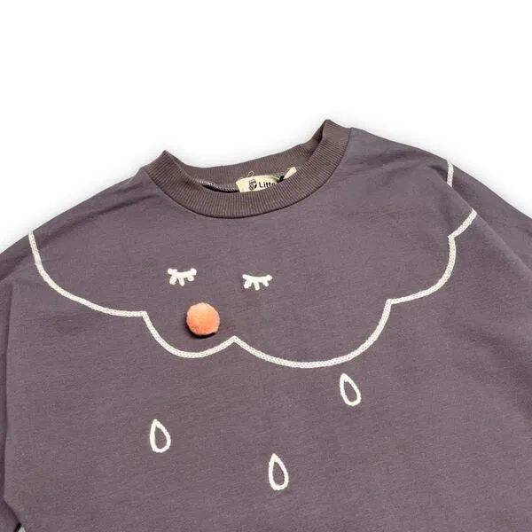 Cloud Print L/S Top