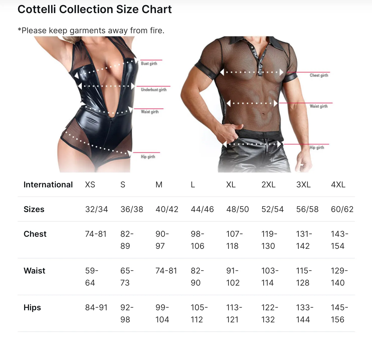 Cottelli Bondage Body With Harness