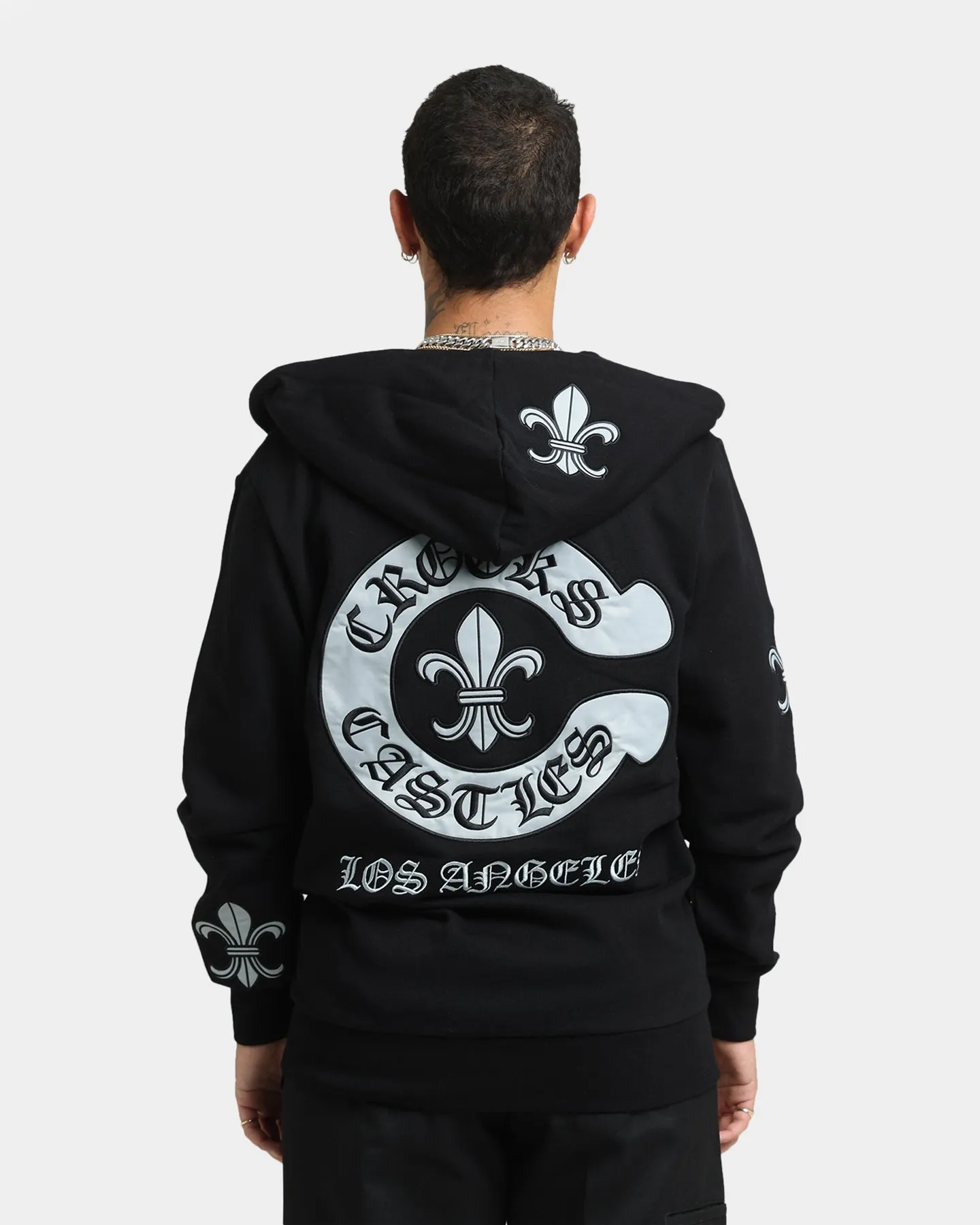Crooks & Castles C Crooks Zip Hoodie Black