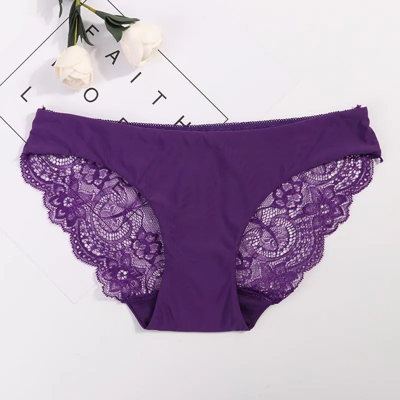 Culotte personnalisée en dentelle sans couture - Wapa