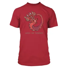 Diablo III Cartoon Lord of Terror Red T-Shirt