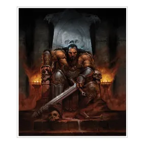 Diablo IV Barbarian Bul-Kathos 42x59cm Poster