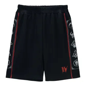 Diablo IV Class Icon Black Basketball Short