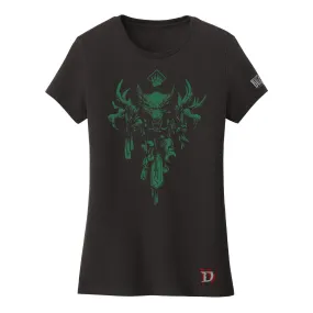 Diablo IV Druid Sigil Women's Black T-Shirt
