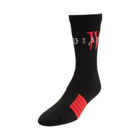 Diablo IV Logo Socks