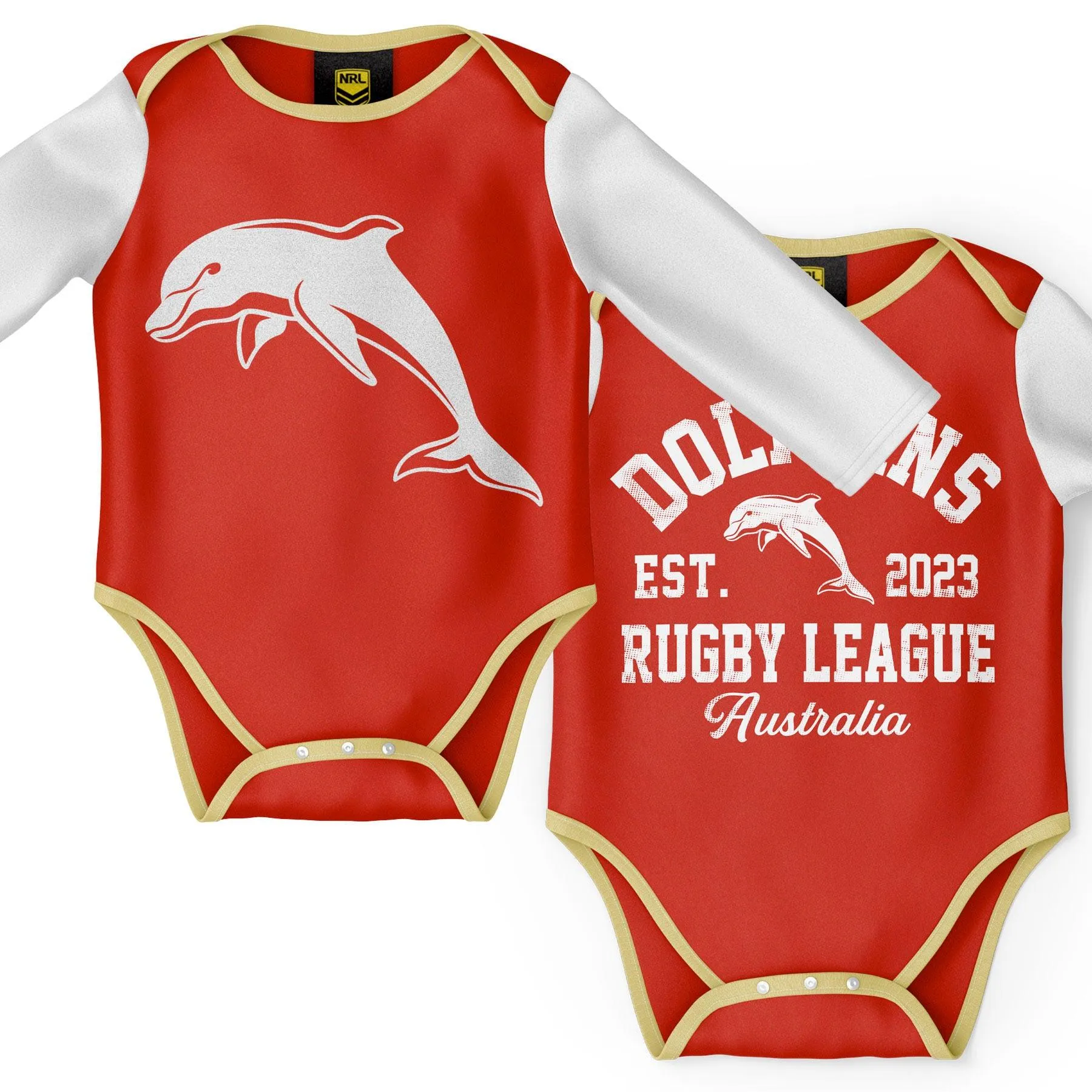 Dolphins Bodysuit 2pc Gift Pack