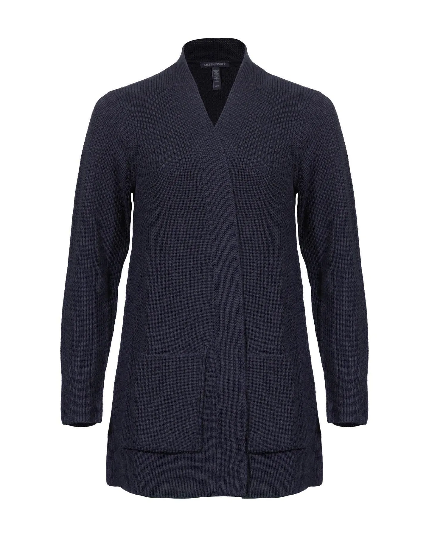 Eileen Fisher Merino Pocket Cardigan