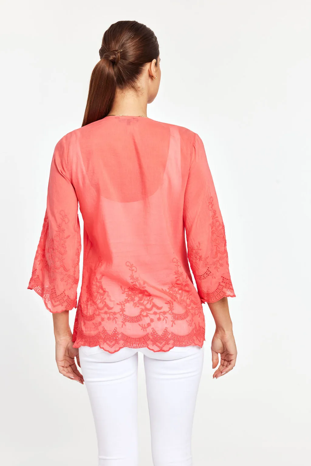 Embroidered Cardigan