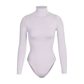 ESSENTIAL MOCK NECK LONG SLEEVE BODYSUIT | IRIS MICA
