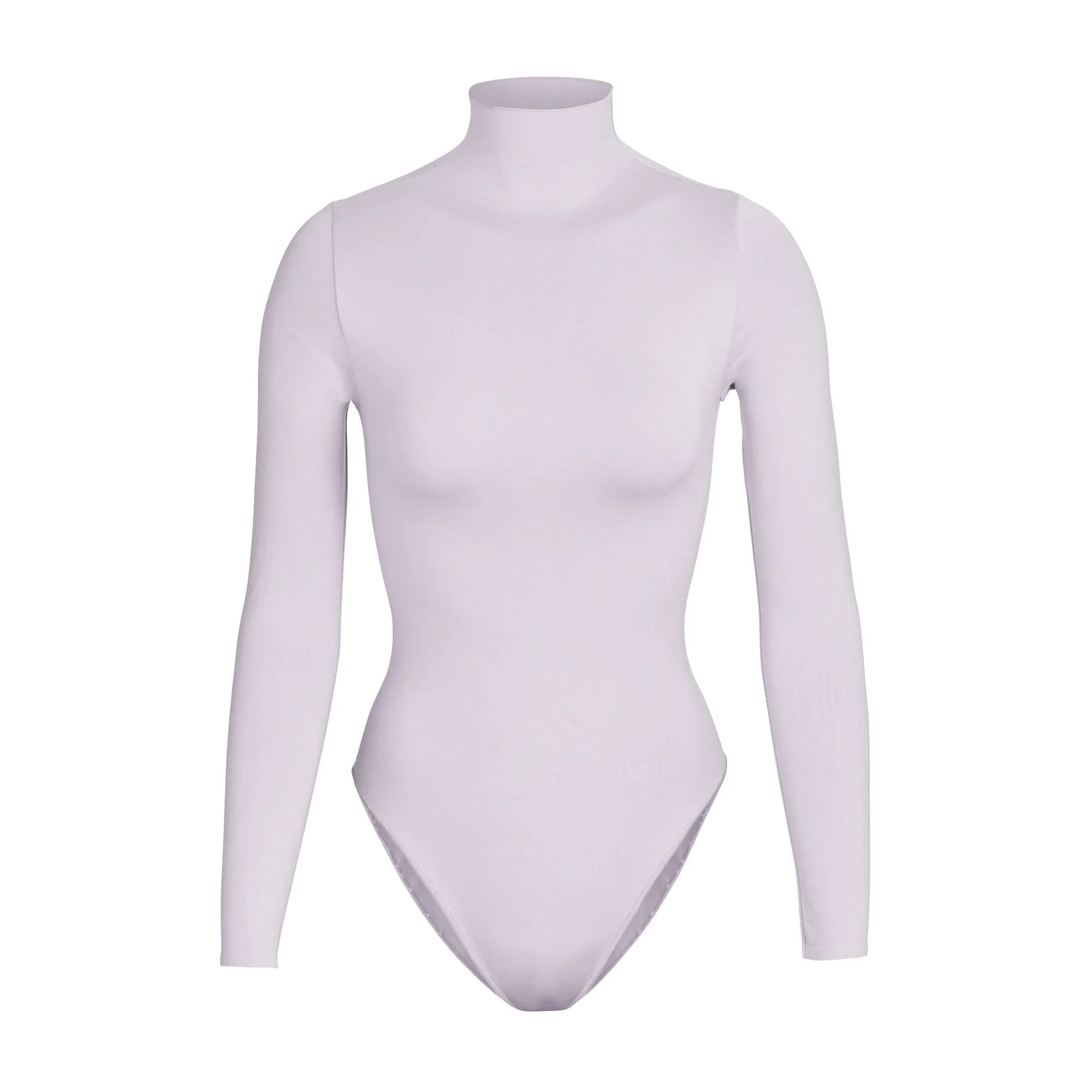 ESSENTIAL MOCK NECK LONG SLEEVE BODYSUIT | IRIS MICA