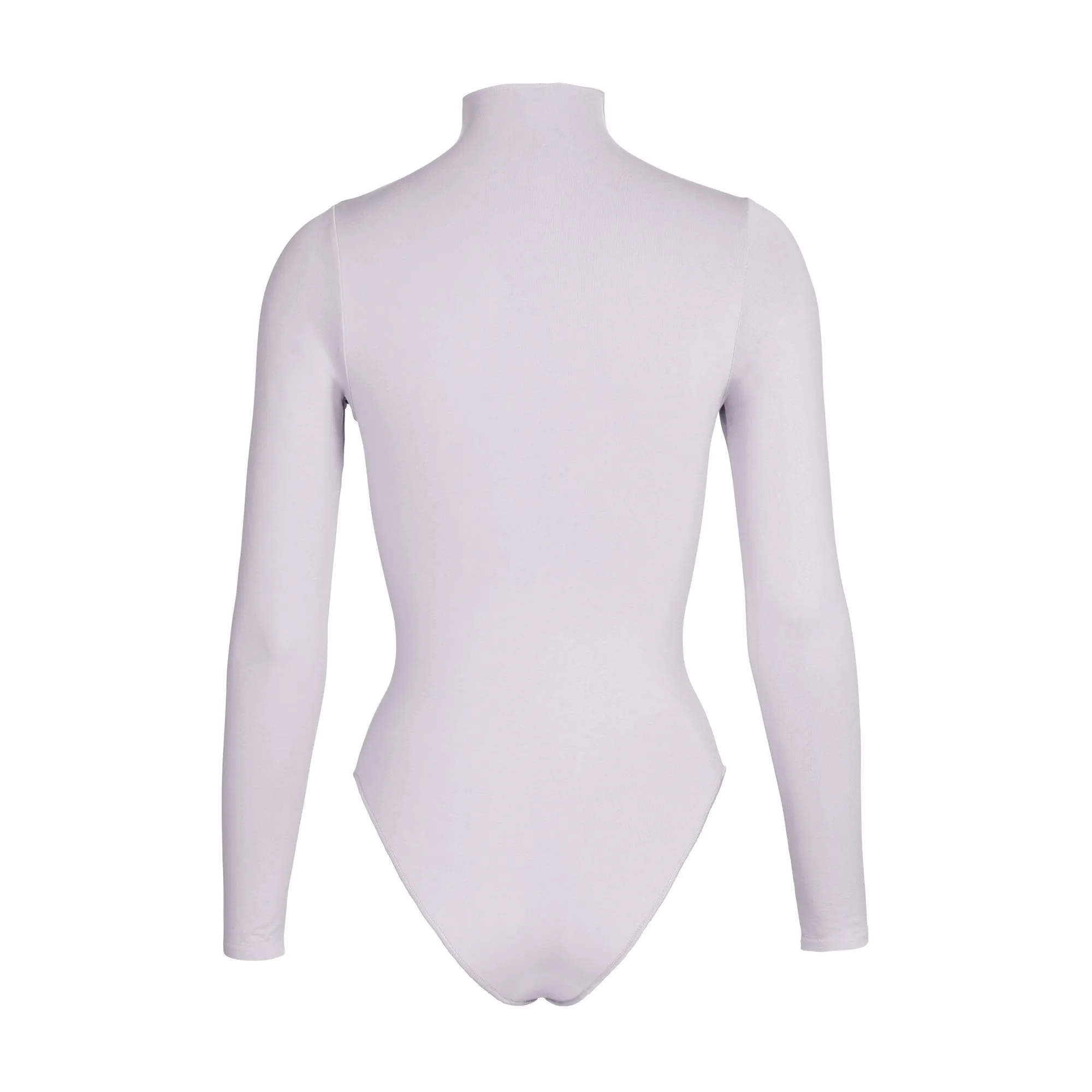 ESSENTIAL MOCK NECK LONG SLEEVE BODYSUIT | IRIS MICA