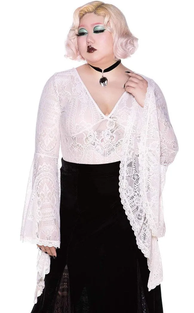 Fatal Attraction Bodysuit | Ivory