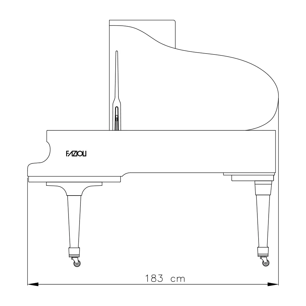 FAZIOLI F183 (6')