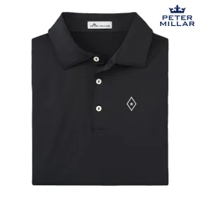 FIJI Peter Millar Black Polo With Symbol