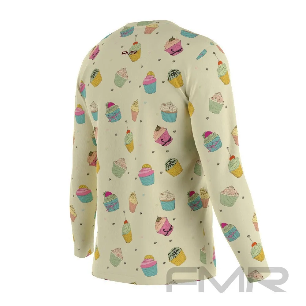 FMR Men's Cupcake Long Sleeve Running Shirt